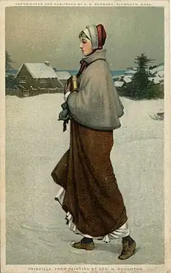 A Pilgrim woman