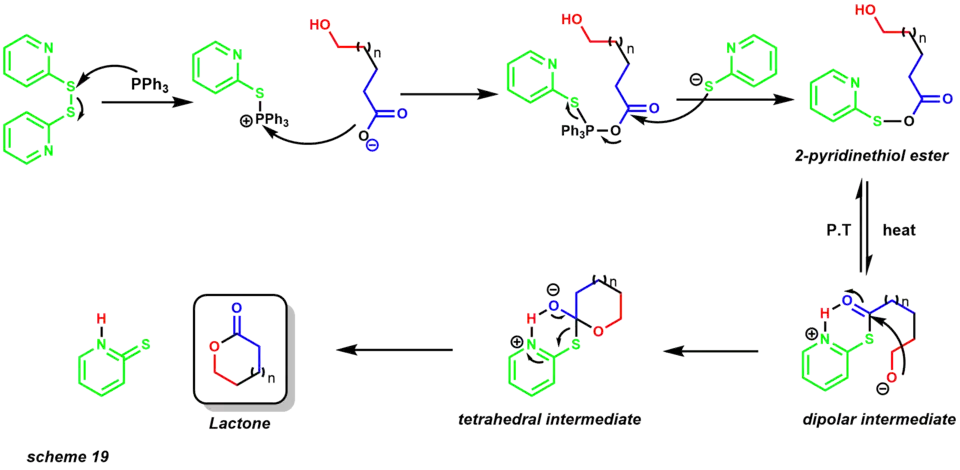 mechanism of Corey-Nicolaou macrolactonization