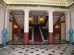 The main staircase
