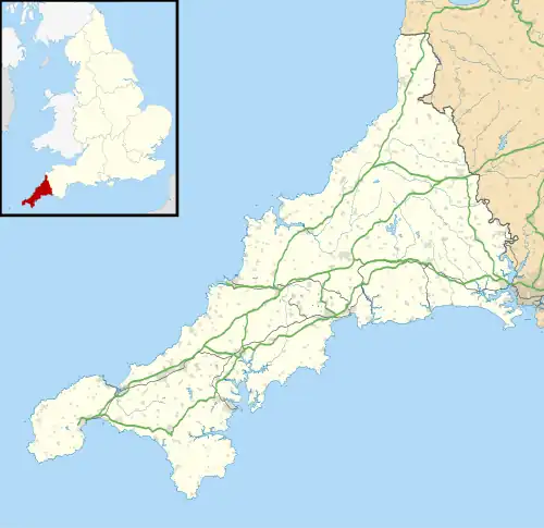 Penryn is located in Cornwall