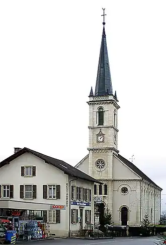 Courgenay village church