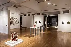 Install image of the exhibition Courtney Mattison: Sea Change. Photo by Glen McClure.