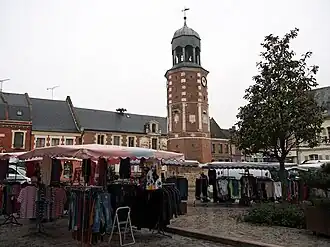 The old belfry of Crécy-sur-Serre