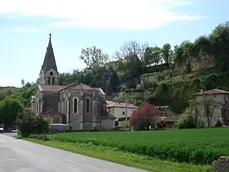 The church in Crépol