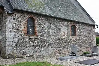 The church in Criquetot-sur-Longueville
