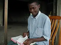 Image 17A Congolese Christian. (from Culture of the Democratic Republic of the Congo)