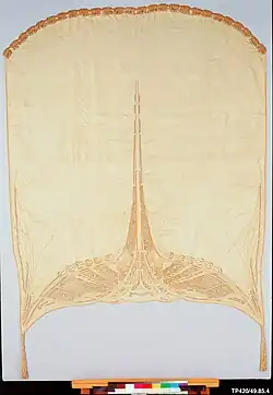Guimard window curtain (Metropolitan Museum)