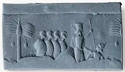 Similar scene from the Metropolitan Museum of Art (Acc. No. 1999.325.114).