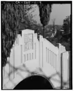 Detail view of design element on Tunnel No.2