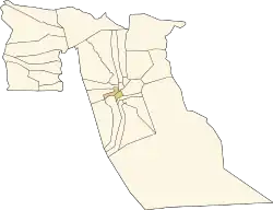 Location of El Oued District in El Oued Province