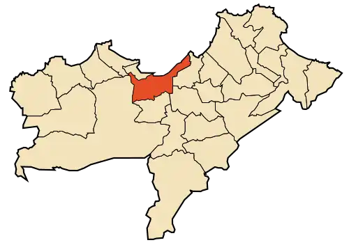 Location of Oran