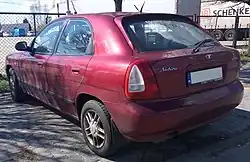 Daewoo Nubira hatchback