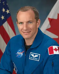 Saint-Jacques wearing a blue uniform