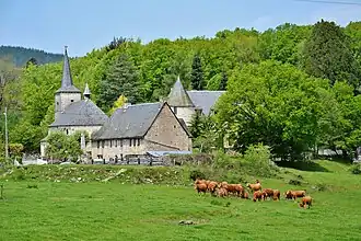 A general view of Davignac