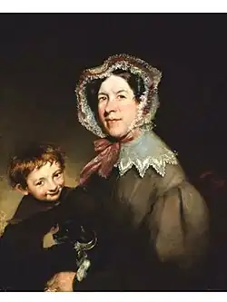Deliverance Mapes and Her Son, (c.1830), Boston Museum of Fine Arts