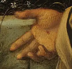 Stigmata, right hand