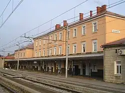 Divača railway station in 2010