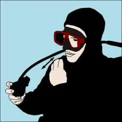 Give me air now (emergency implied): pointing to the mouth with thumb and fingers together, moving hand back and forth a short distance.[7]