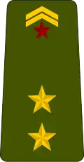 Lieutenant (Djiboutian Army)
