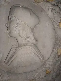 Medallion depicting François James, a nephew of Thomas James