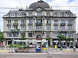 Römerhof, the lower terminus