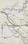Map of the border - south central
