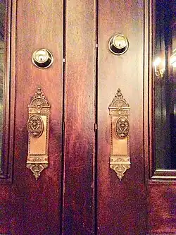 Doorhandles at the Orpheum.