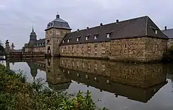 View of the bailey from the northeast