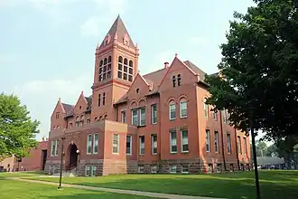 Douglas County Courthouse in Alexandria, Minnesota.