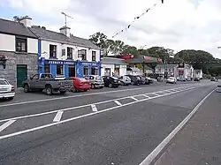 Dromore West lies on the N59