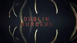 Series title over a reflected ribcage of bone