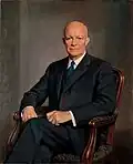 Dwight D. Eisenhower by Thomas E. Stephens, 1960