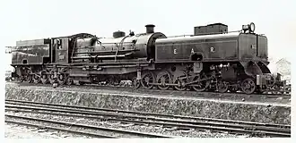 East African Railways publicity photograph of no. 5202 Kavirondo, c. 1953