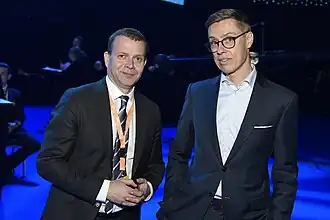 Stubb with Petteri Orpo in 2019