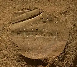 Early Graffiti, Chaco Culture National Historic Park, New Mexico