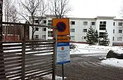 Pupuhuhta is a neighborhood built in the 1970s.