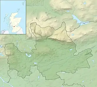 Antermony Loch is located in East Dunbartonshire