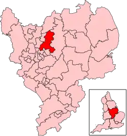 Map of constituency