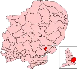 Map of constituency
