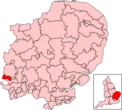 Map of constituency