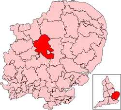 Map of constituency