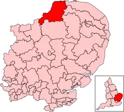 Map of constituency