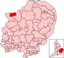 Map of constituency