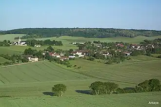 A general view of Eaux-Puiseaux