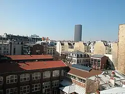 View of the school from the terrace of 128, rue d'Assas