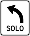 R2-15I Turn left only