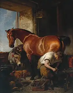 Shoeing by Edwin Landseer