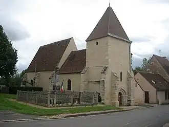 The church in Saint-Maur