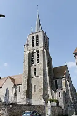 The church in Lorrez-le-Bocage