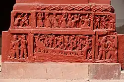 Terracotta relief